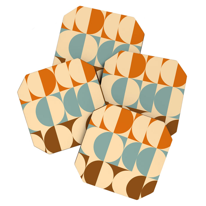 Vintage Geometric 04A Coaster Gallery Image 1