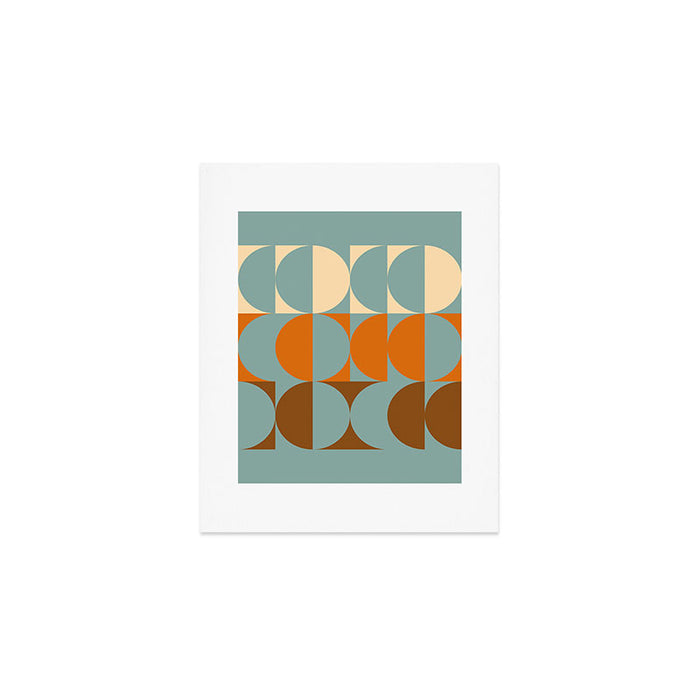 Vintage Geometric 04B Art Print Gallery Image 1