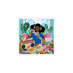 Cassette Player Art Print Gallery Image 1