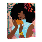 Chrysanthemums in November Canvas Print Gallery Image 3