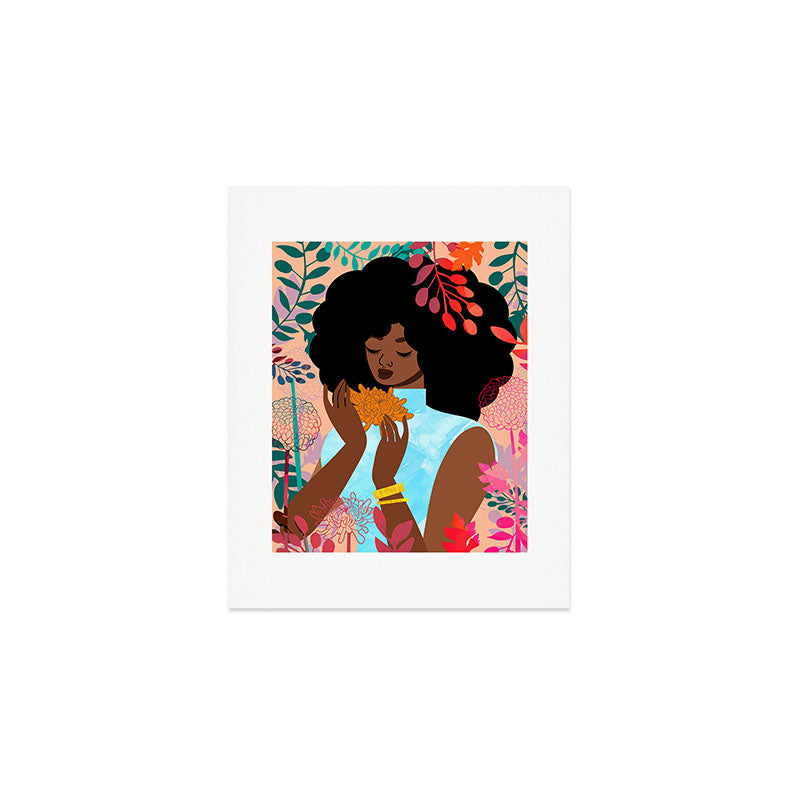 Chrysanthemums in November Art Print Gallery Image 1