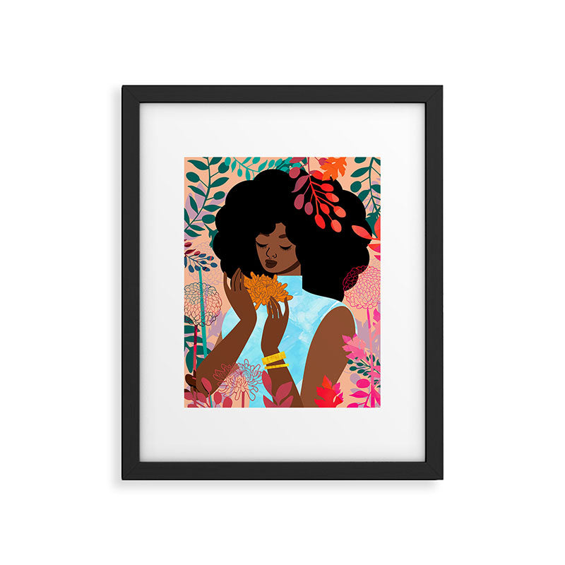 Chrysanthemums in November Framed Art Print Gallery Image 5