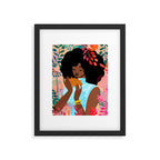 Chrysanthemums in November Framed Art Print Gallery Image 4