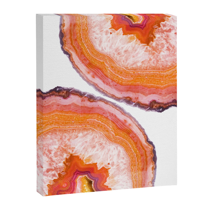 Carnelian Agate Slices Canvas Print Gallery Image 1
