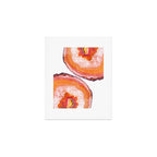 Carnelian Agate Slices Art Print Gallery Image 1