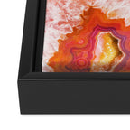 Carnelian Agate Slices Framed Canvas Print Gallery Image 3