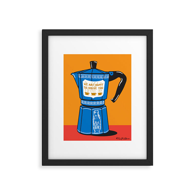 ÑYC MORNING CAFECITO Framed Art Print Gallery Image 5
