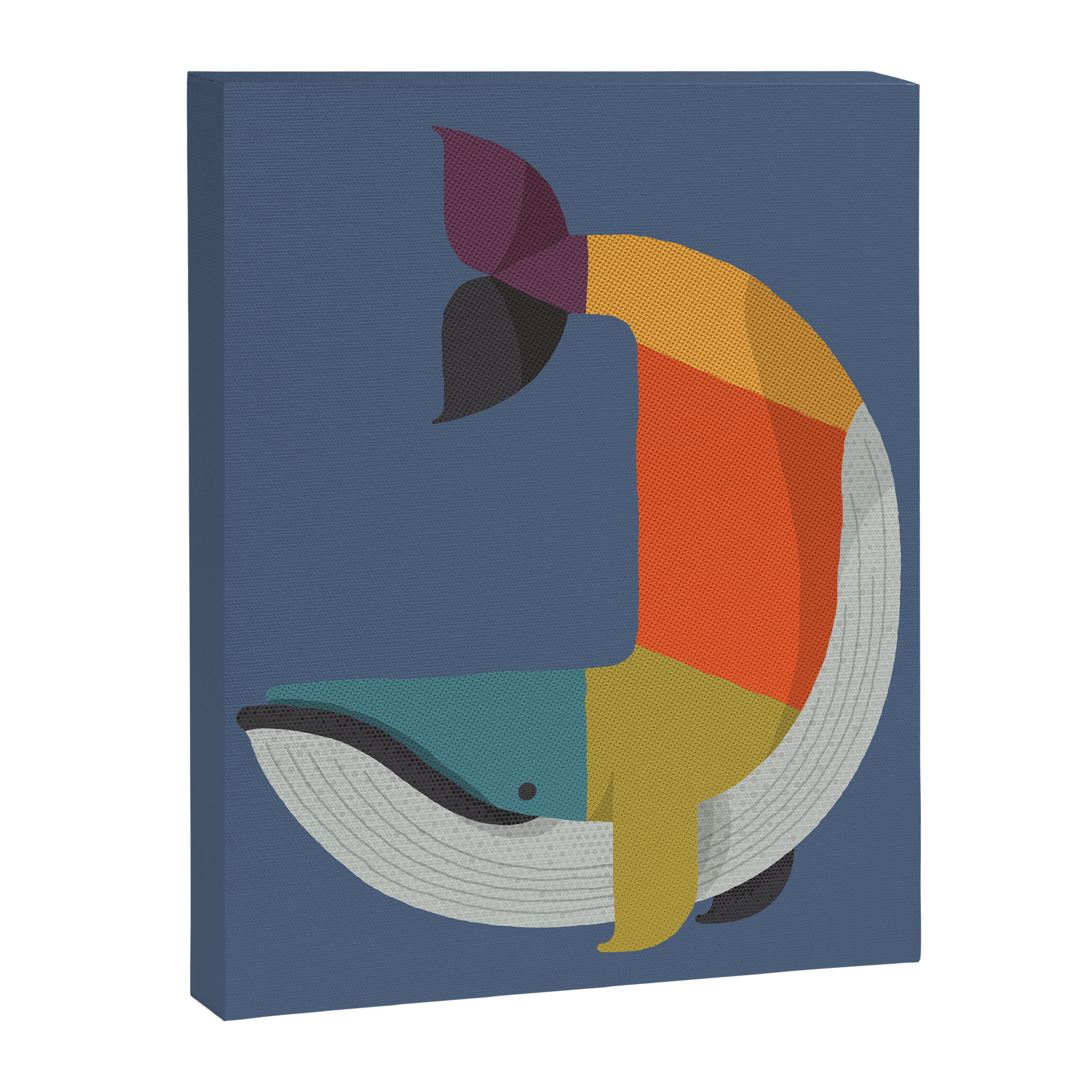 Blue Whale Canvas Print Gallery Image 8