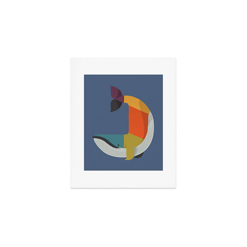 Blue Whale Art Print Gallery Image 1