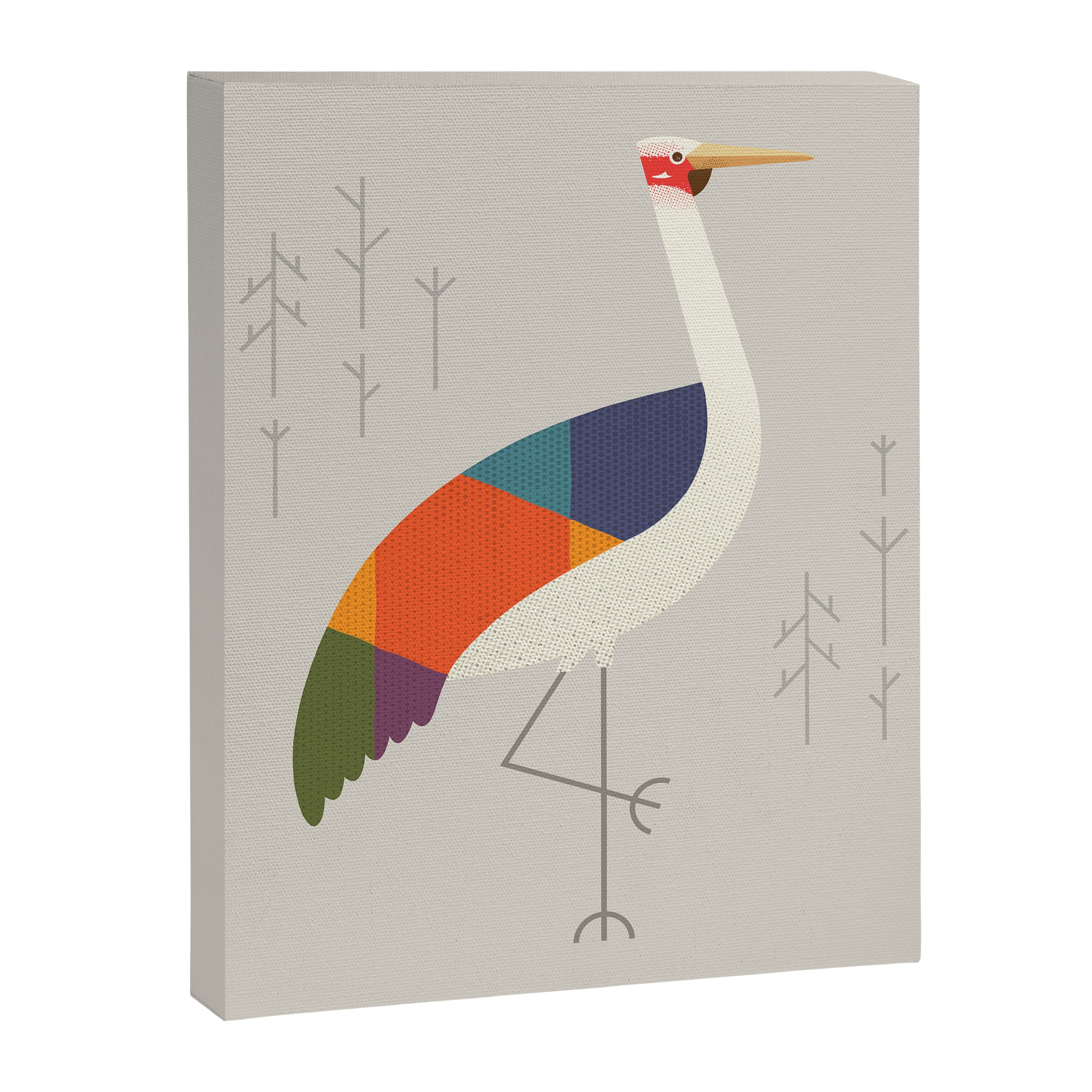 Brolga Canvas Print Gallery Image 8