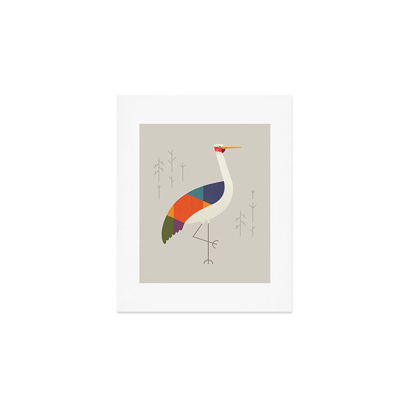 Brolga Art Print Gallery Image 1