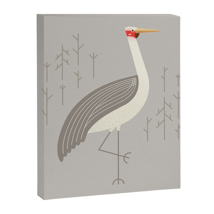 Brolga, Bird of Australia Canvas Print Gallery Image 1