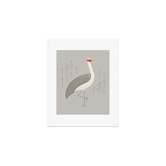 Brolga, Bird of Australia Art Print Gallery Image 1