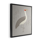Brolga, Bird of Australia Framed Canvas Print Gallery Image 2