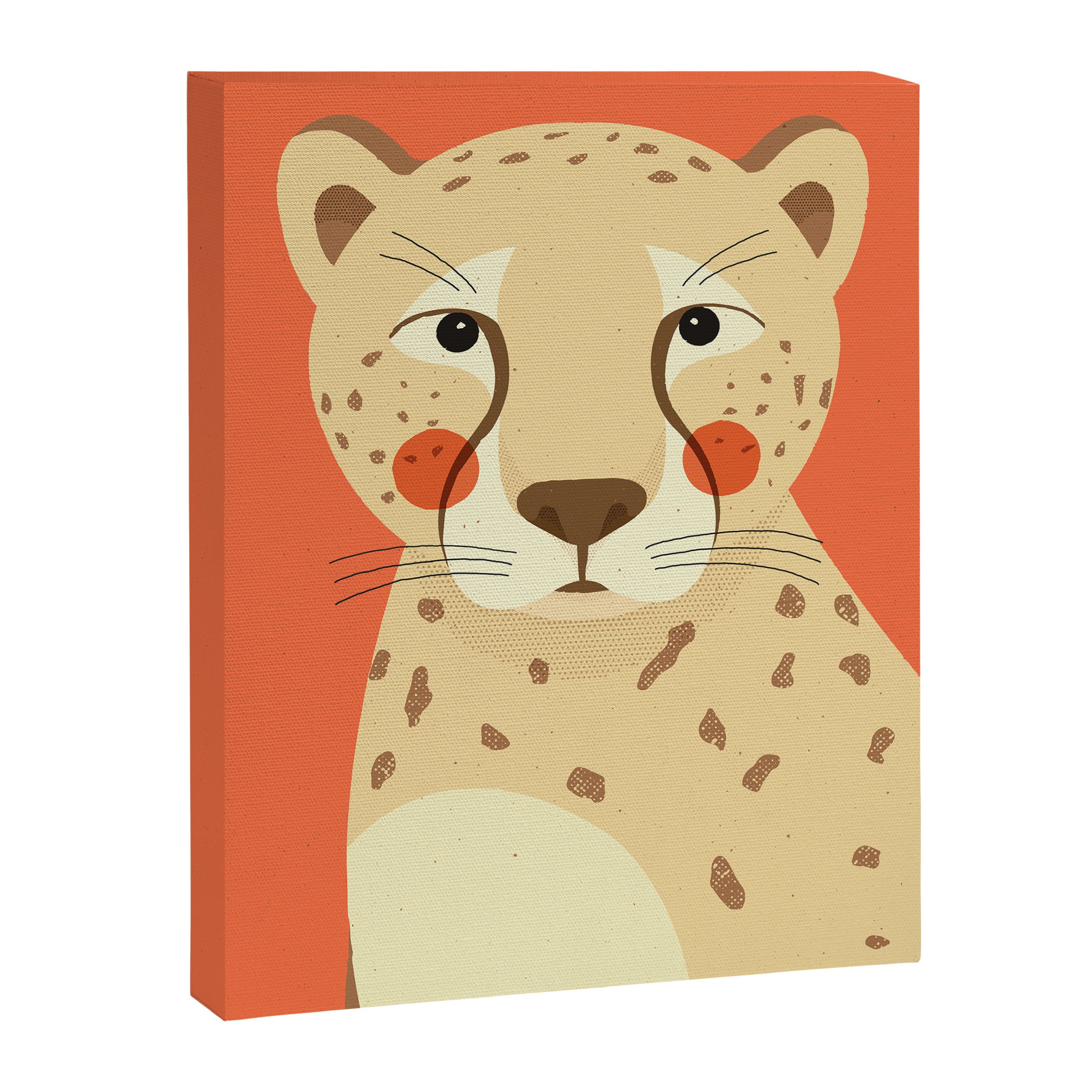 Cheetah, Animal Portrait Canvas Print Gallery Image 8