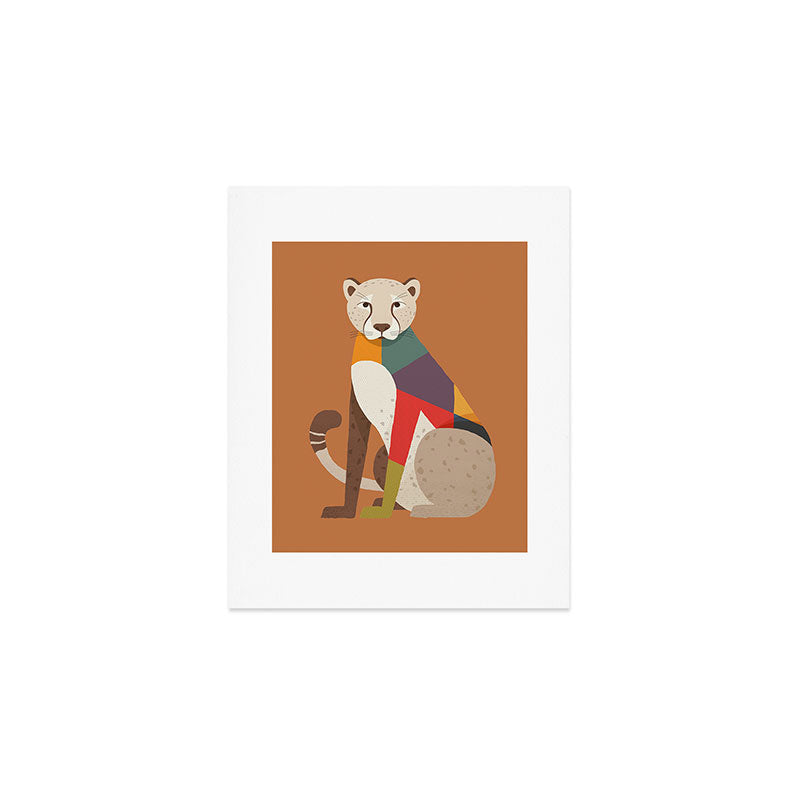 Cheetah Art Print Gallery Image 1