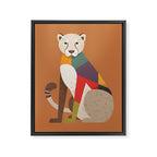Cheetah Framed Canvas Print Gallery Image 8