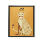 Cheetah, Wildlife of Africa Framed Canvas Print Gallery Image 8