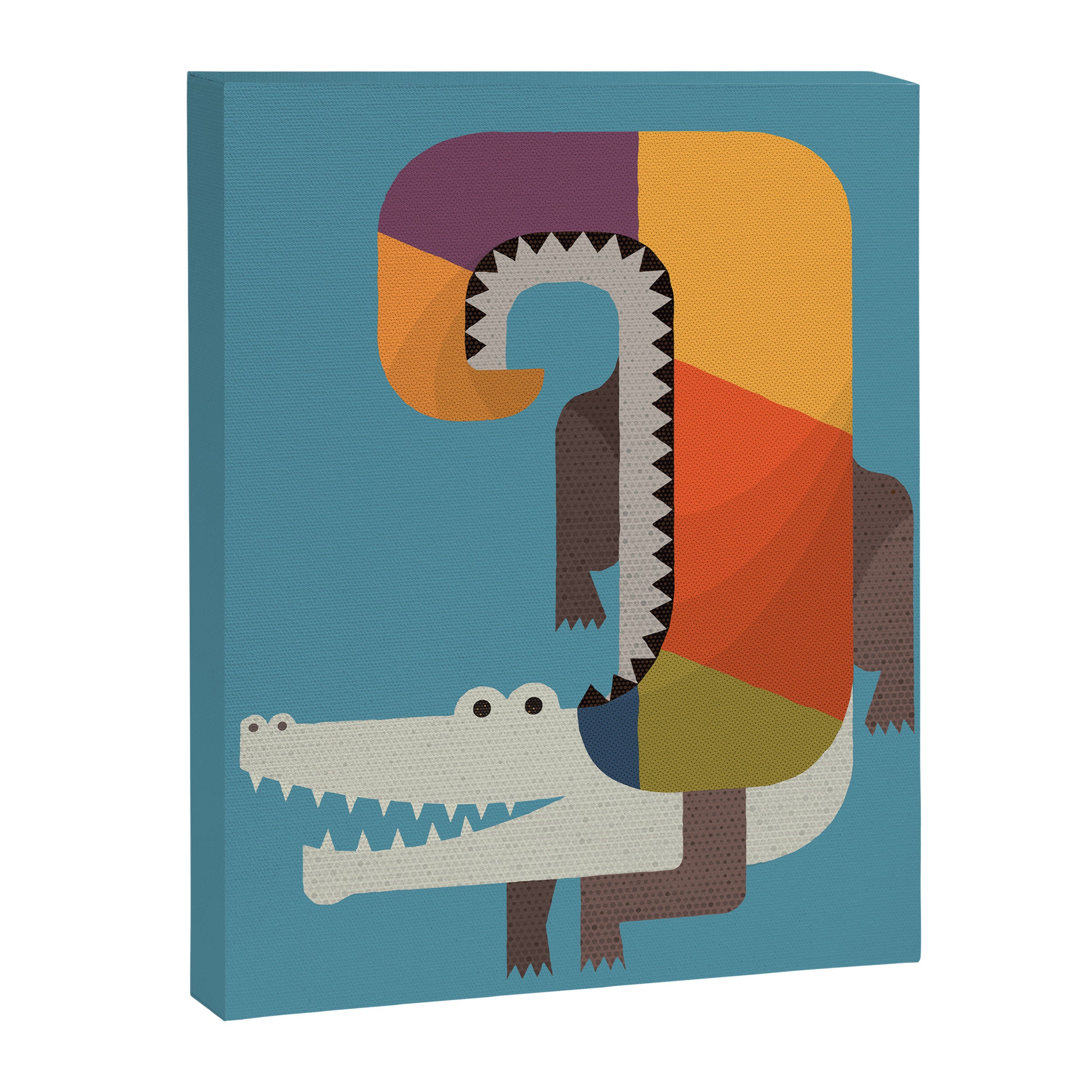 Crocodile Canvas Print Gallery Image 8