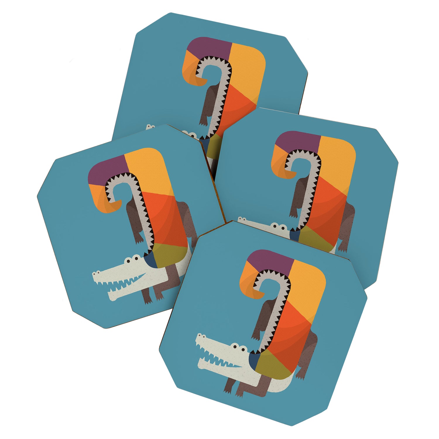 Crocodile Coaster Gallery Image 1