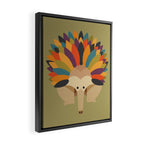 Echidna Framed Canvas Print Gallery Image 2