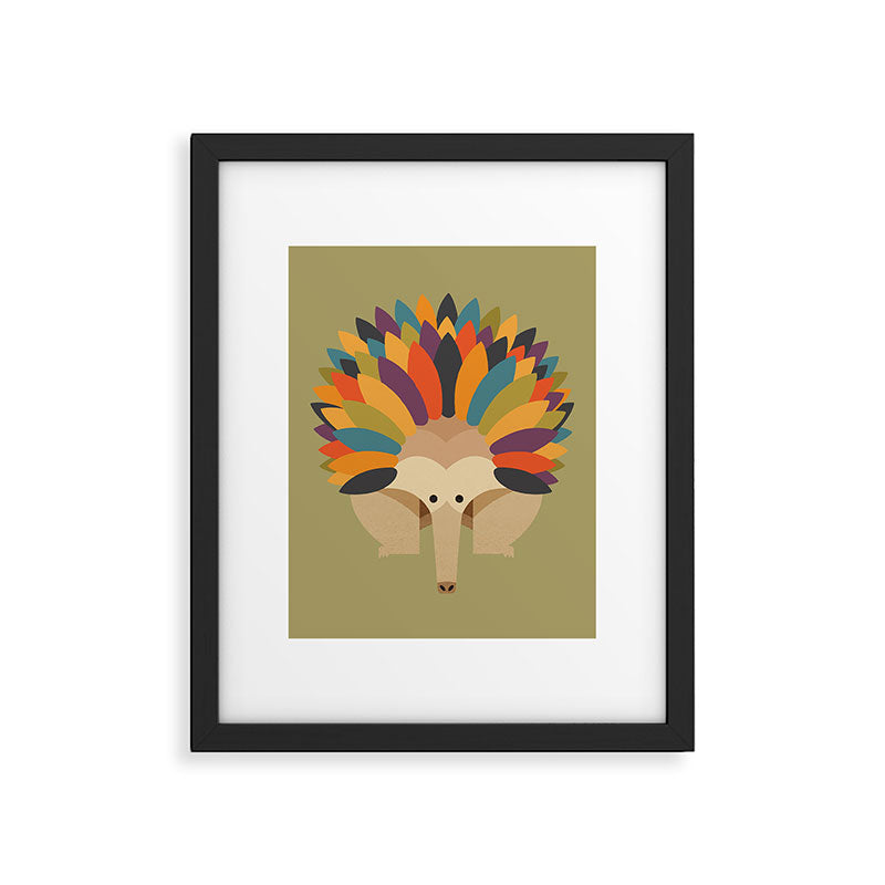 Echidna Framed Art Print Gallery Image 6