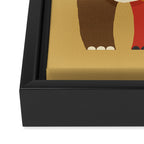 Elephant Framed Canvas Print Gallery Image 3