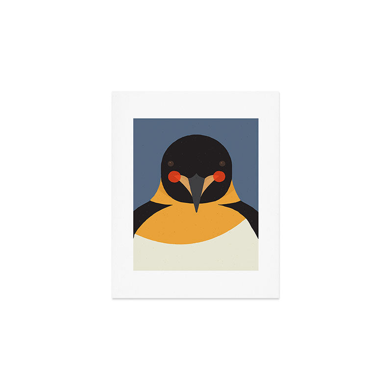 Emperor Penguin, Animal Portrait Art Print Gallery Image 1