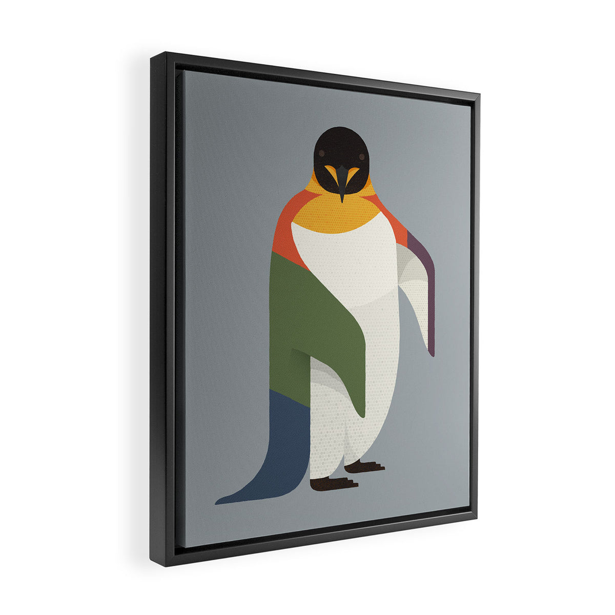 Emperor Penguin Framed Canvas Print Gallery Image 2