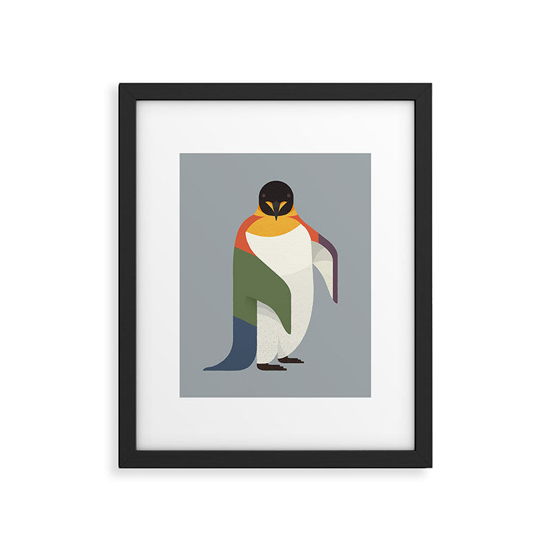 Emperor Penguin Framed Art Print Gallery Image 6