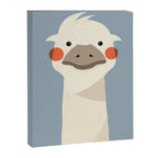Emu, Animal Portrait Canvas Print Gallery Image 8