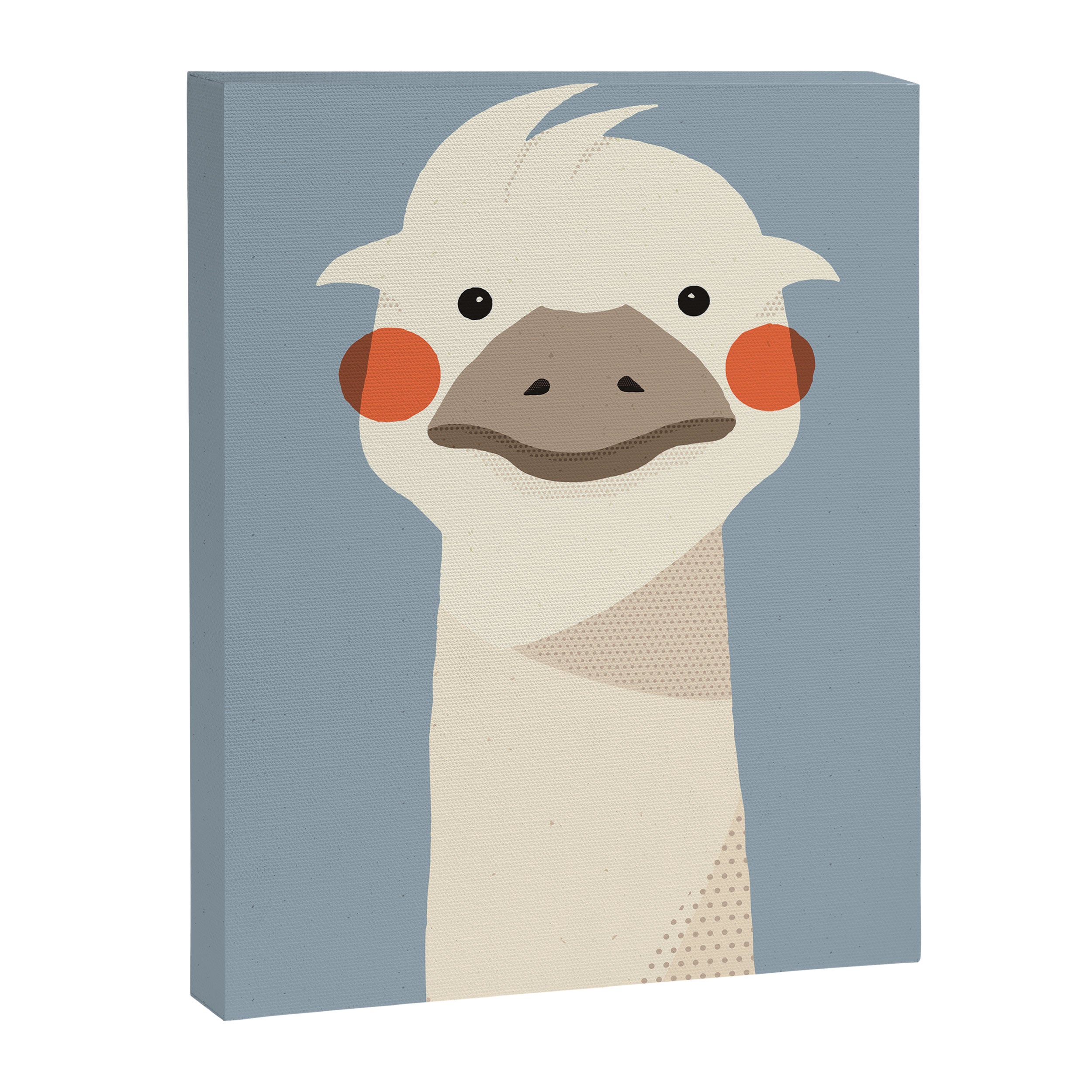 Emu, Animal Portrait Canvas Print Gallery Image 8