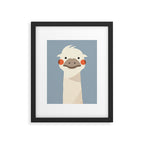 Emu, Animal Portrait Framed Art Print Gallery Image 6