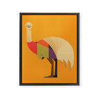 Emu Framed Canvas Print Gallery Image 8