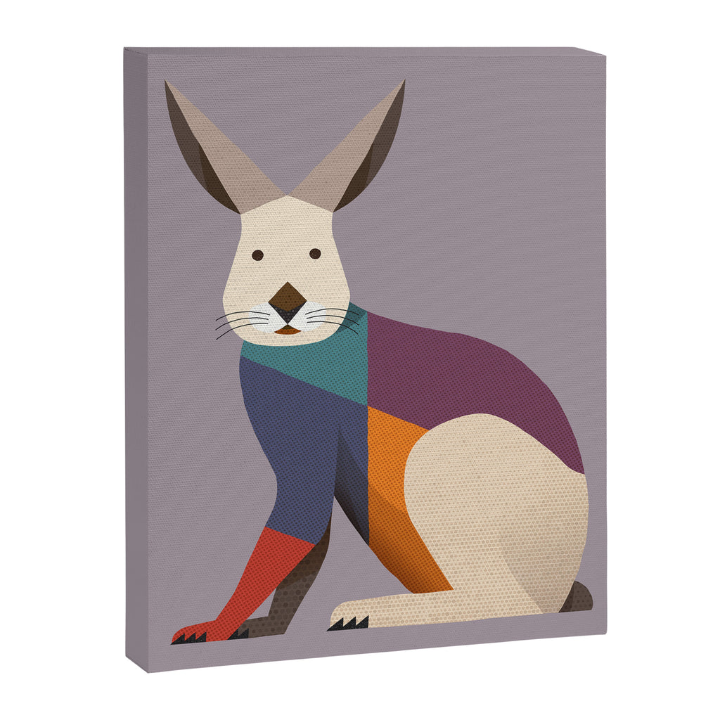 European Hare Canvas Print Gallery Image 8