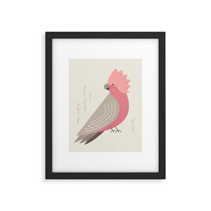 Galah, Bird of Australia Framed Art Print Gallery Image 1