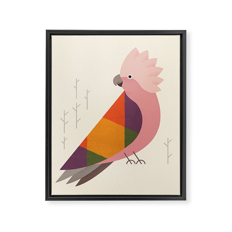 Galah Framed Canvas Print Gallery Image 8