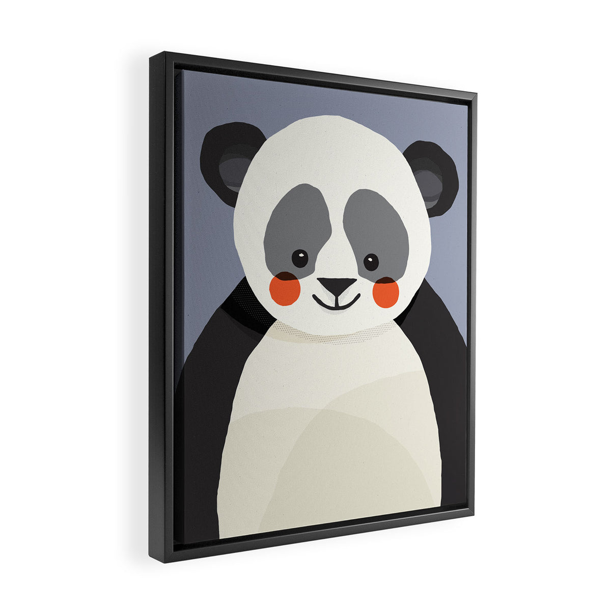 Giant Panda, Animal Portrait Framed Canvas Print Gallery Image 2