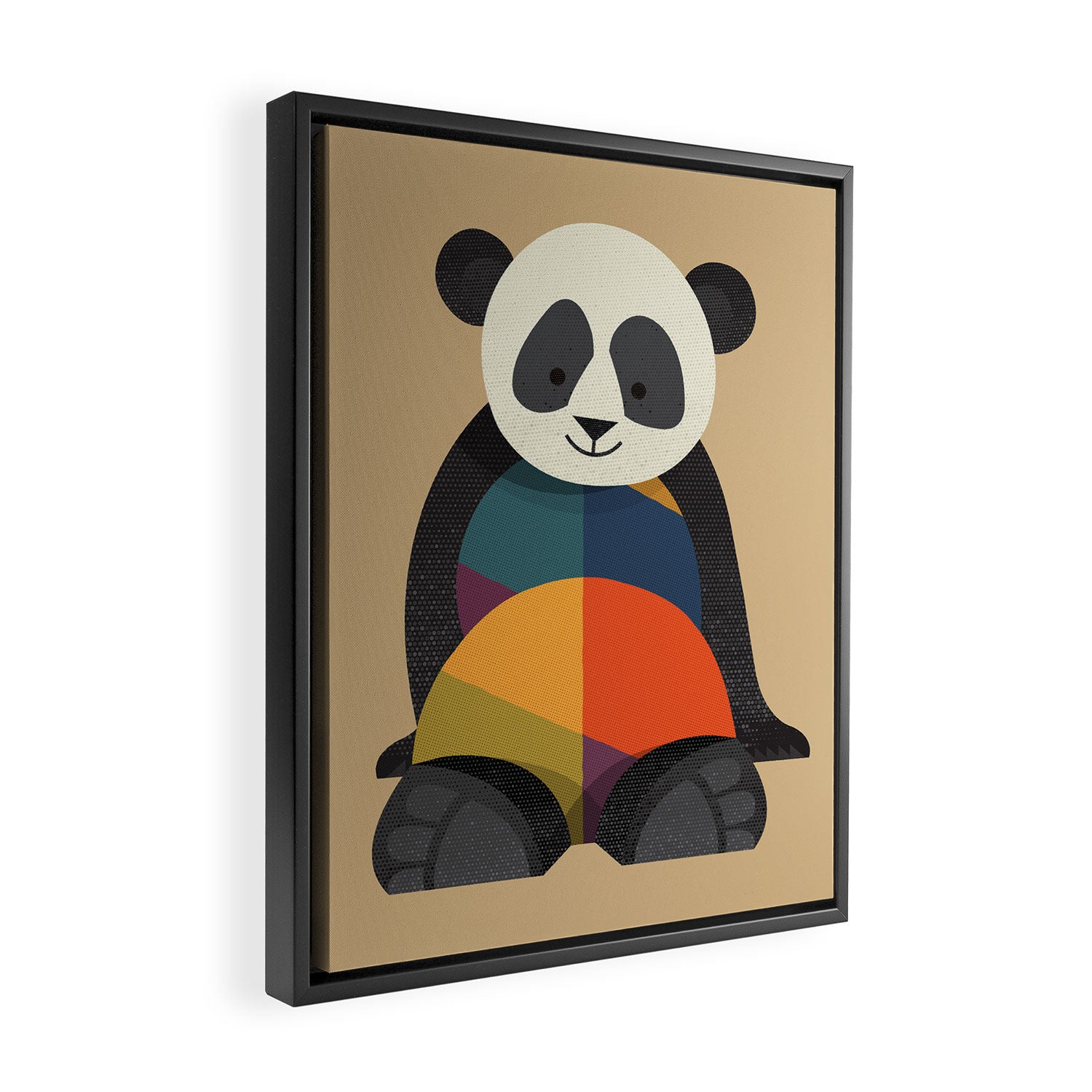 Giant Panda Framed Canvas Print Gallery Image 2