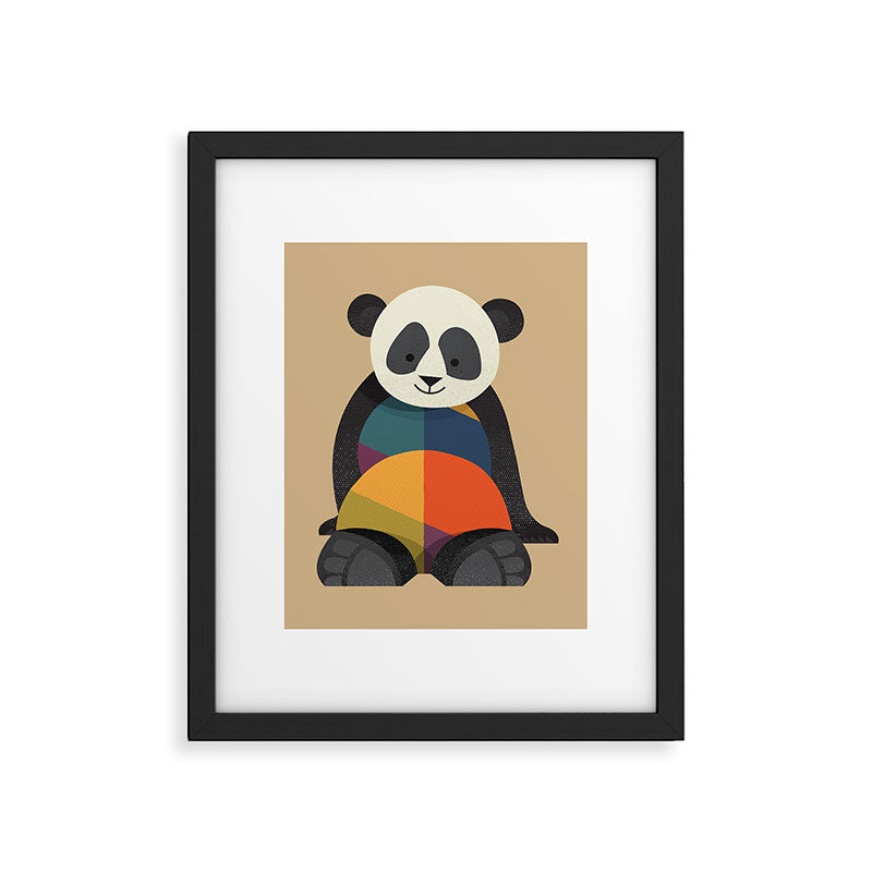 Giant Panda Framed Art Print Gallery Image 6