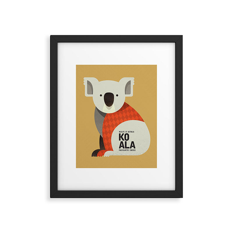 Hello Koala Framed Art Print Gallery Image 6