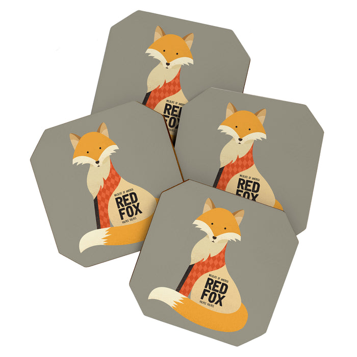 Hello Red Fox Coaster Gallery Image 1