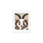 Jacob Sheep Animal Portrait Art Print Gallery Image 1