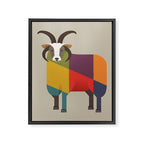 Jacob Sheep Framed Canvas Print Gallery Image 8