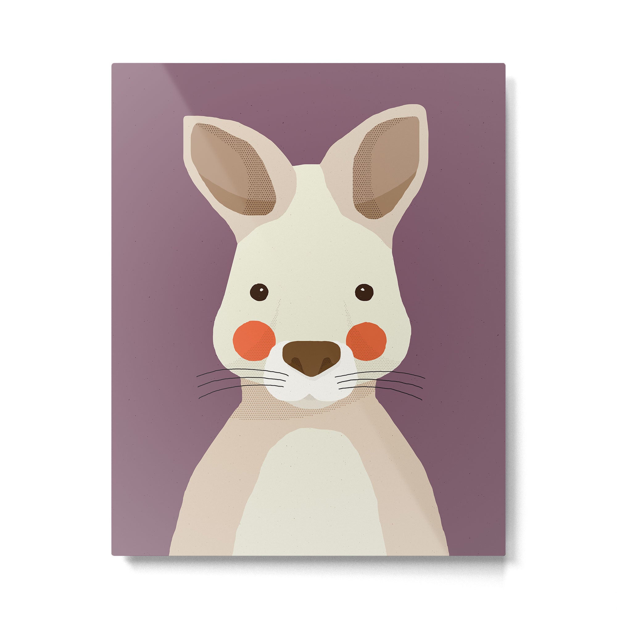 Kangaroo, Animal Portrait Metal Print Gallery Image 6