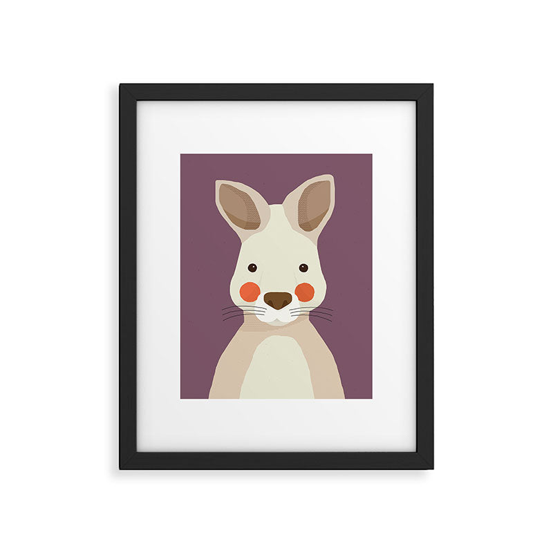 Kangaroo, Animal Portrait Framed Art Print Gallery Image 6