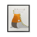 Kiddie Kangaroo Framed Canvas Print Gallery Image 8