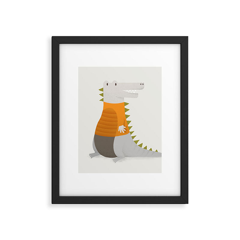 Kiddie Kangaroo Framed Art Print Gallery Image 6