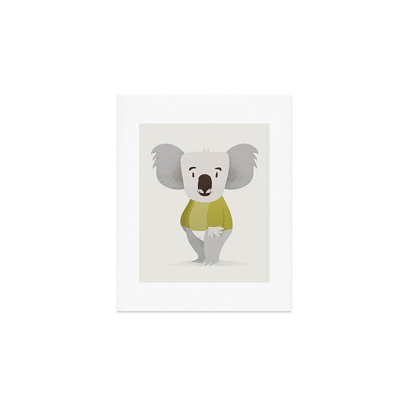 Kiddie Koala Art Print Gallery Image 1