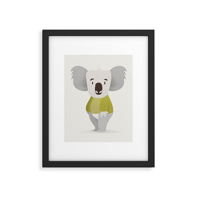 Kiddie Koala Framed Art Print Gallery Image 6